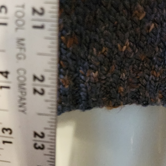 Christopher‎ & Banks Sweater Vest Blue Full Zip Knit Casual Medium A781 - Picture 7 of 7